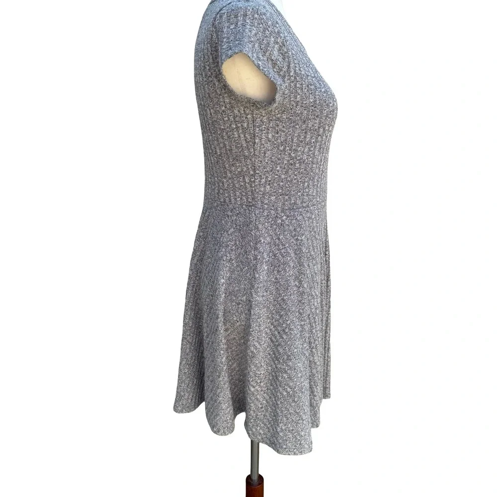 The‎ Childrens Place Ribbed Marl Skater Dress Lattice Back Jr XXL Womens S NEW